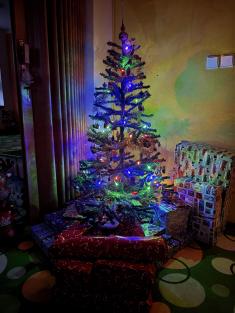 Rozbalování dárečků